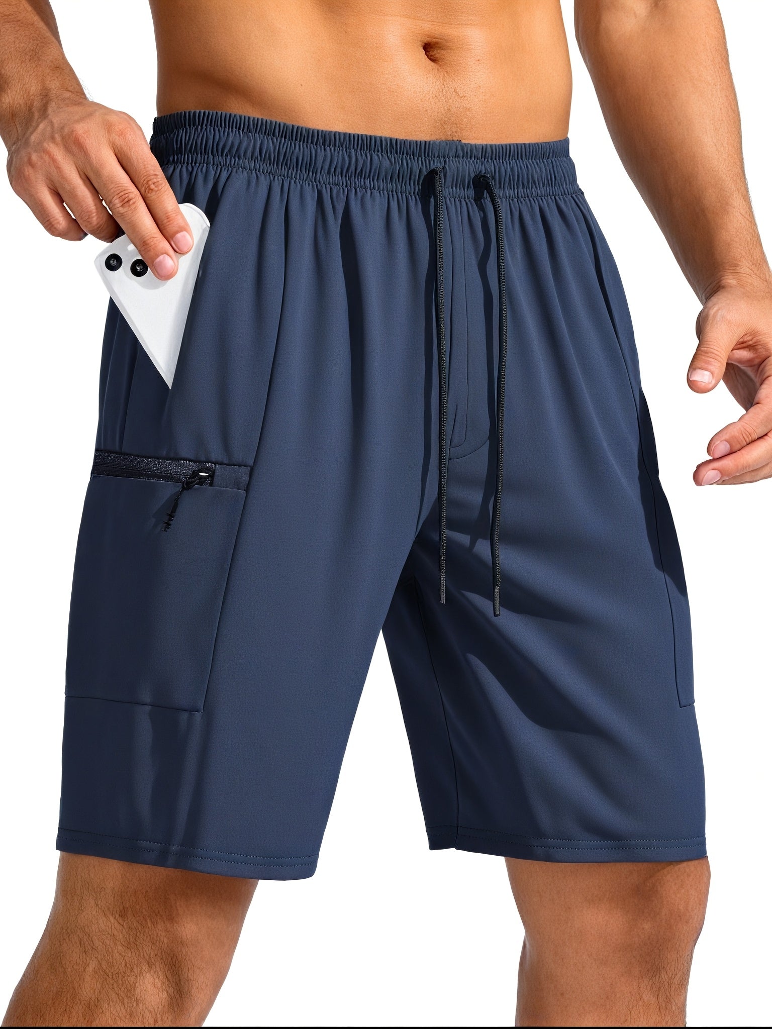 Men's Hiking Shorts, Quick-Dry, Zippered Pockets