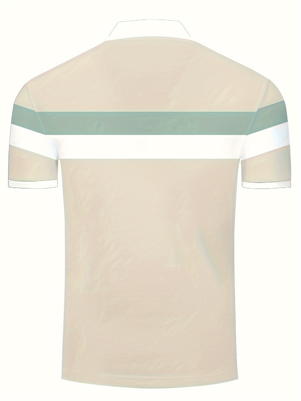 Men's Polo Shirt, Stand-Up Collar, Breathable