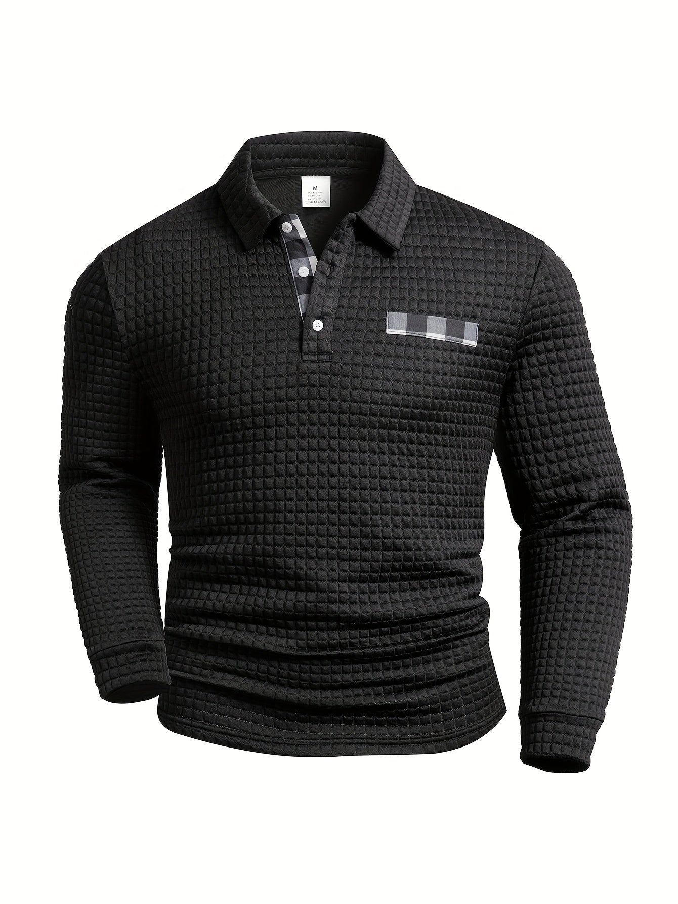 Men's Plaid Flannel Shirt, Long-Sleeve, Brushed