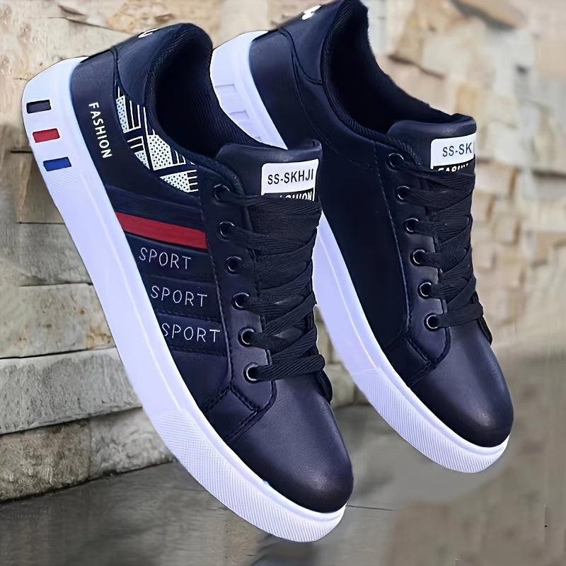 Men's Low-Top Skate Sneakers, Non-Slip