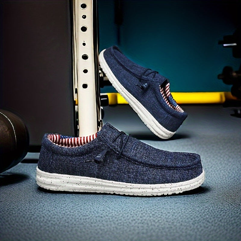 Men's Slip-On Loafer Sneakers, Breathable Lightweight