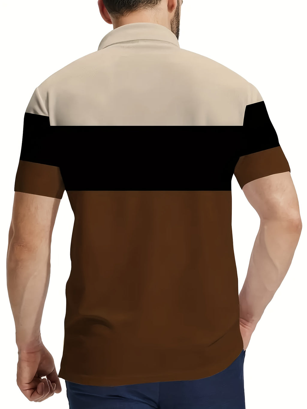 Men's Polo Shirt, Short-Sleeve, Versatile Casual
