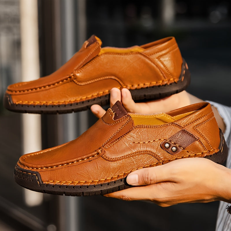 Men's Slip-On Driving Loafers, Lightweight Casual