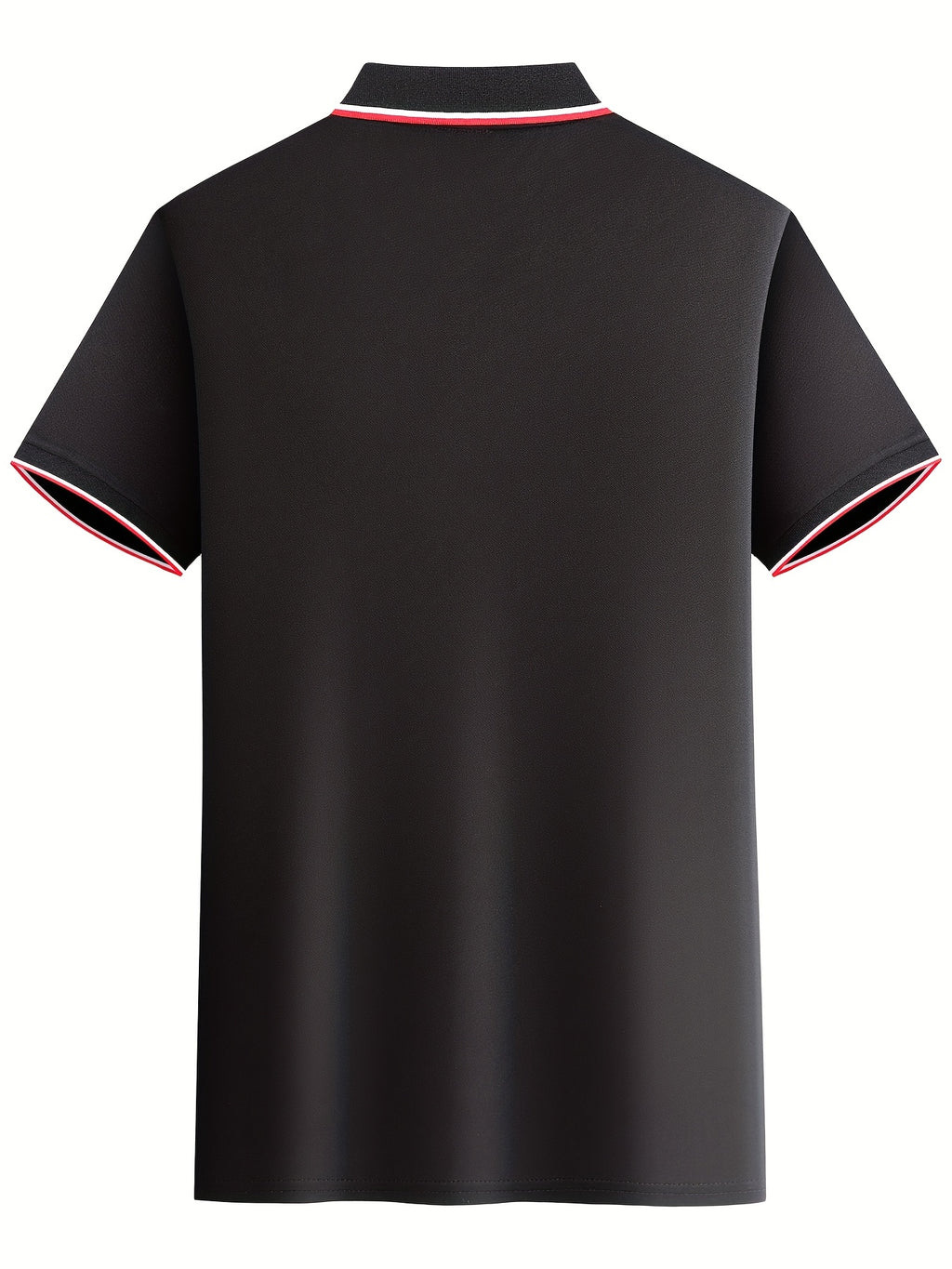 Men's Polo Shirt, Classic Button-Up Collar