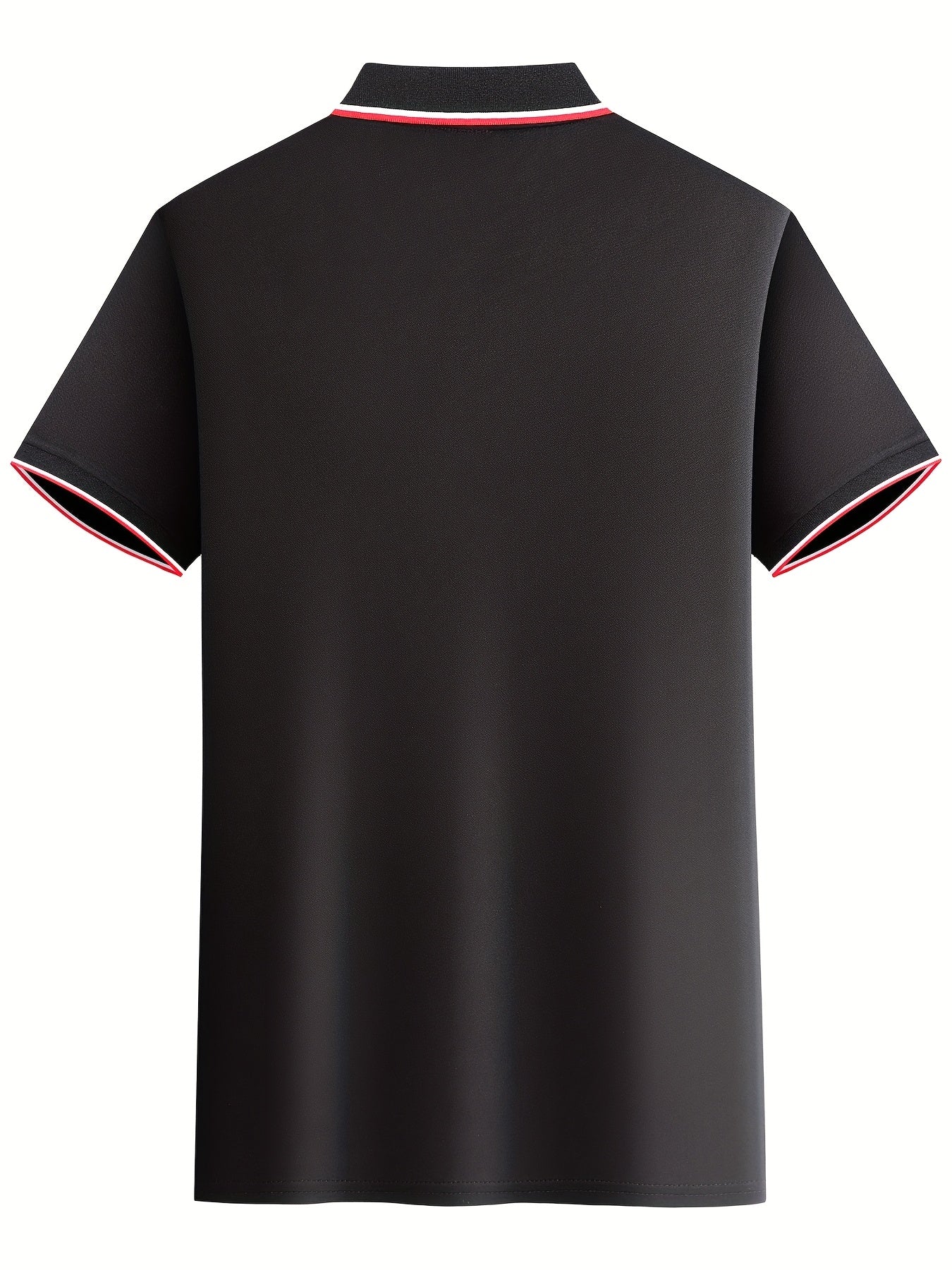 Men's Polo Shirt, Classic Button-Up Collar