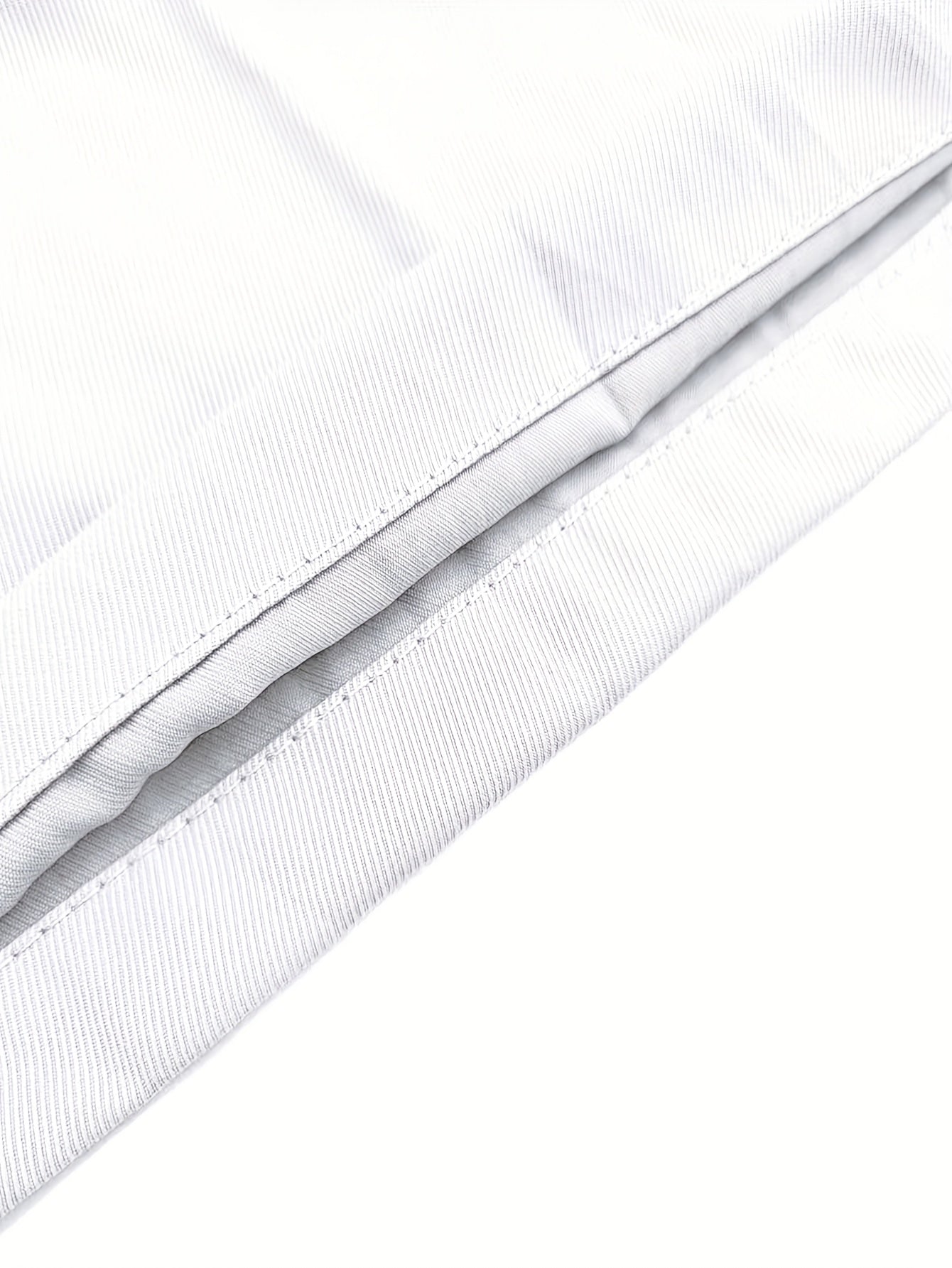 Men's White Trousers, Classic Versatile Casual