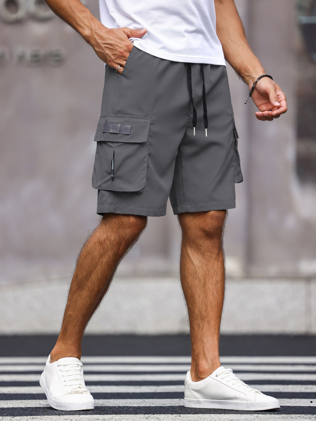 Men's Cargo Shorts, Multi-Pocket, Casual Everyday
