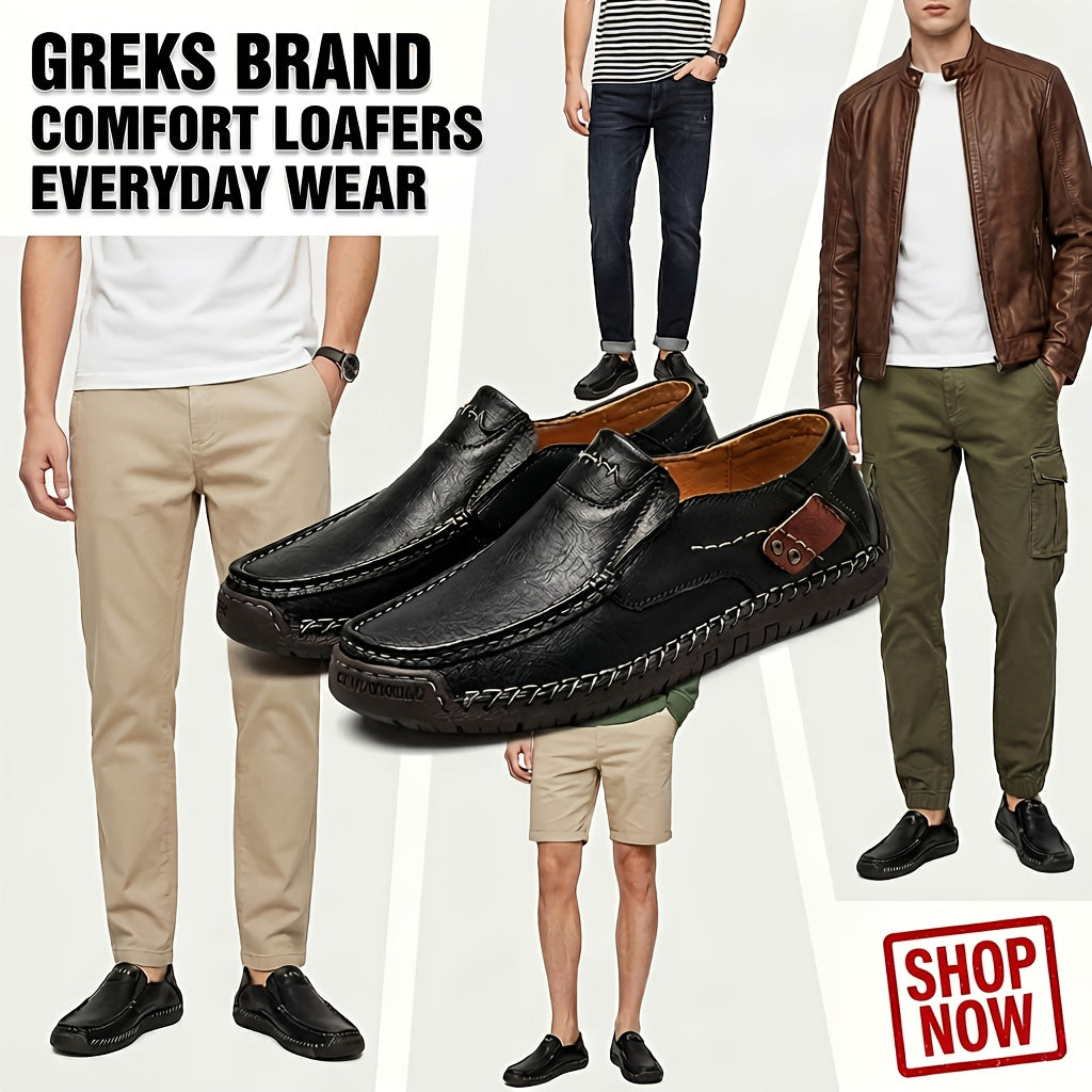 Men's Slip-On Driving Loafers, Lightweight Casual