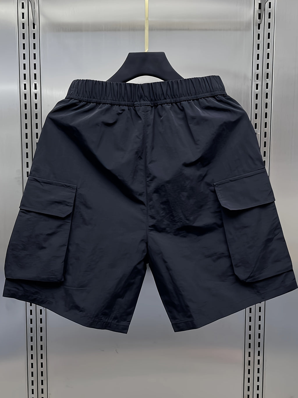 Men's Cargo Shorts, Multi-Pocket, Loose Straight-Leg Casual
