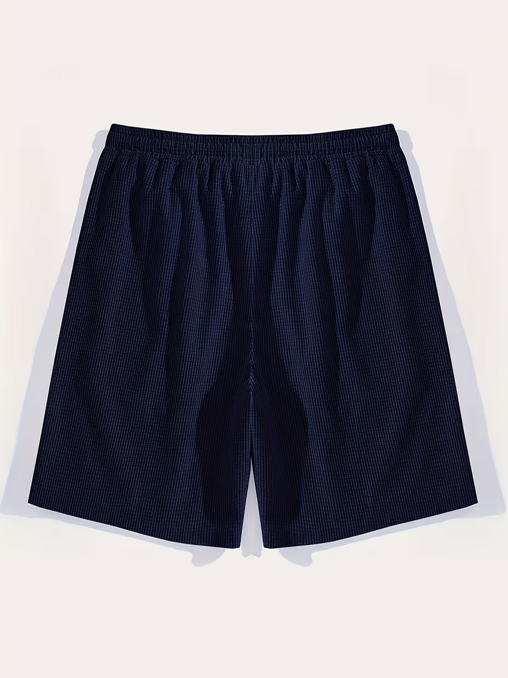 Men's Waffle Athletic Shorts, Lightweight, Multi-Pocket Drawstring