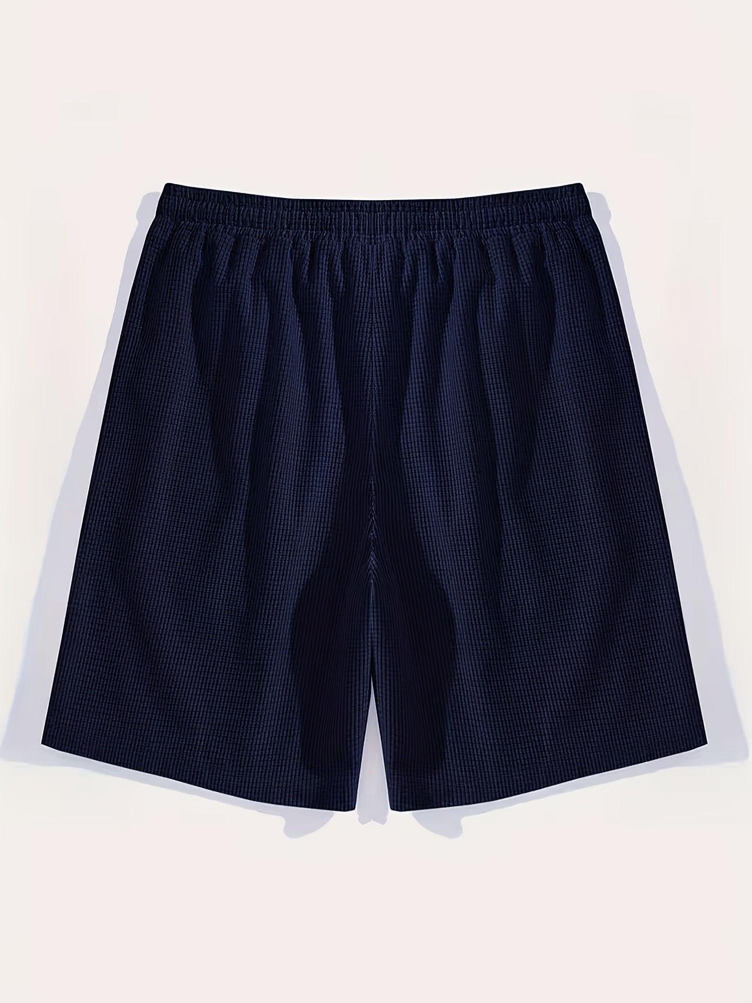 Men's Waffle Athletic Shorts, Lightweight, Multi-Pocket Drawstring