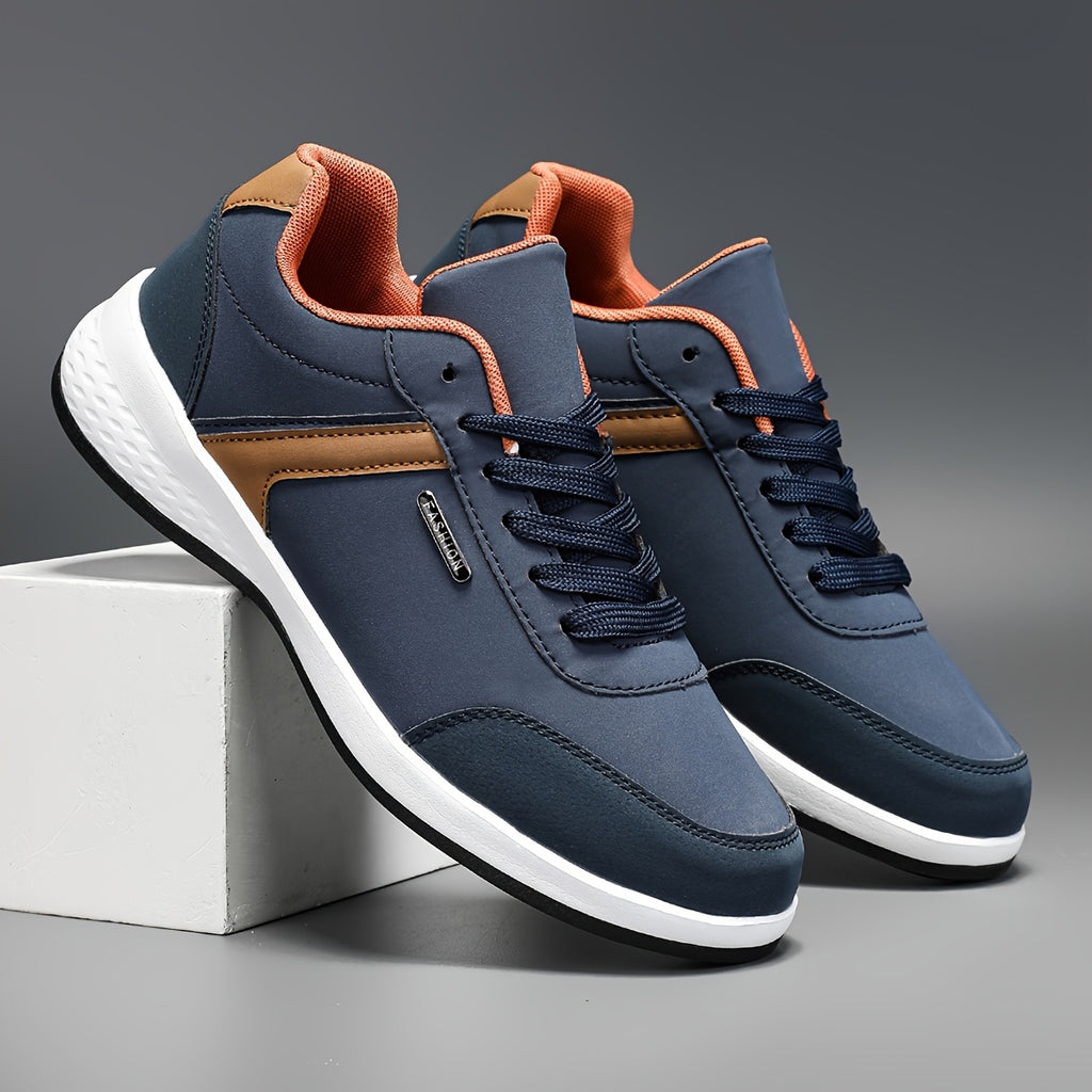 Men's Retro British Casual Shoes, Slip-On