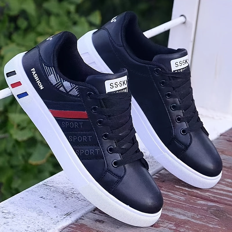 Men's Low-Top Skate Sneakers, Non-Slip