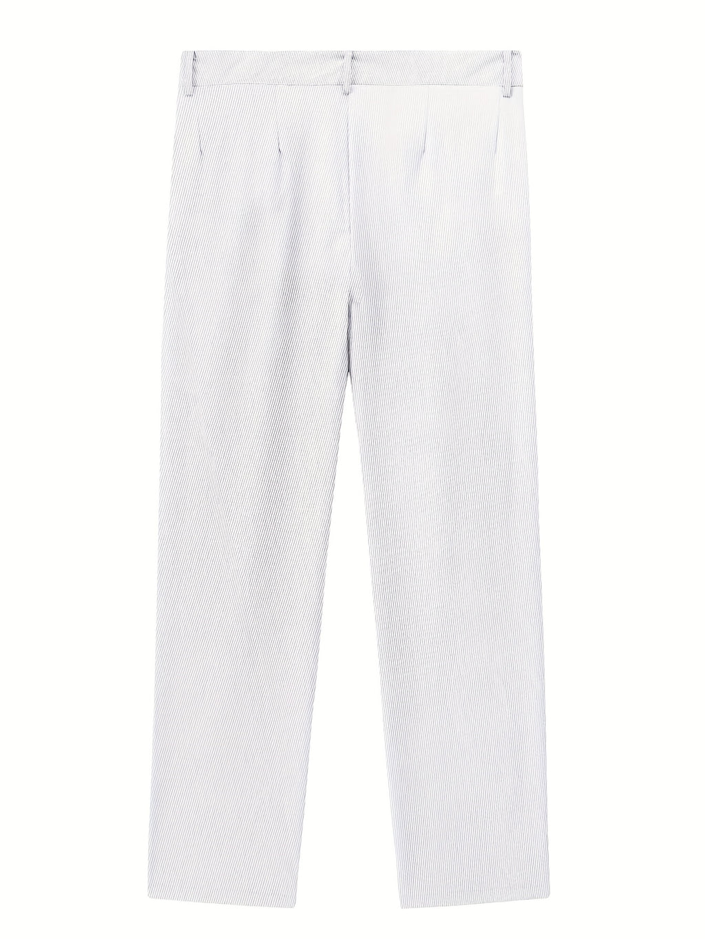 Men's White Trousers, Classic Versatile Casual