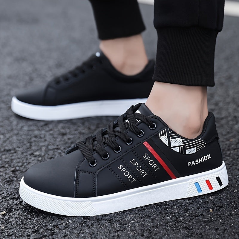 Men's Low-Top Skate Sneakers, Non-Slip