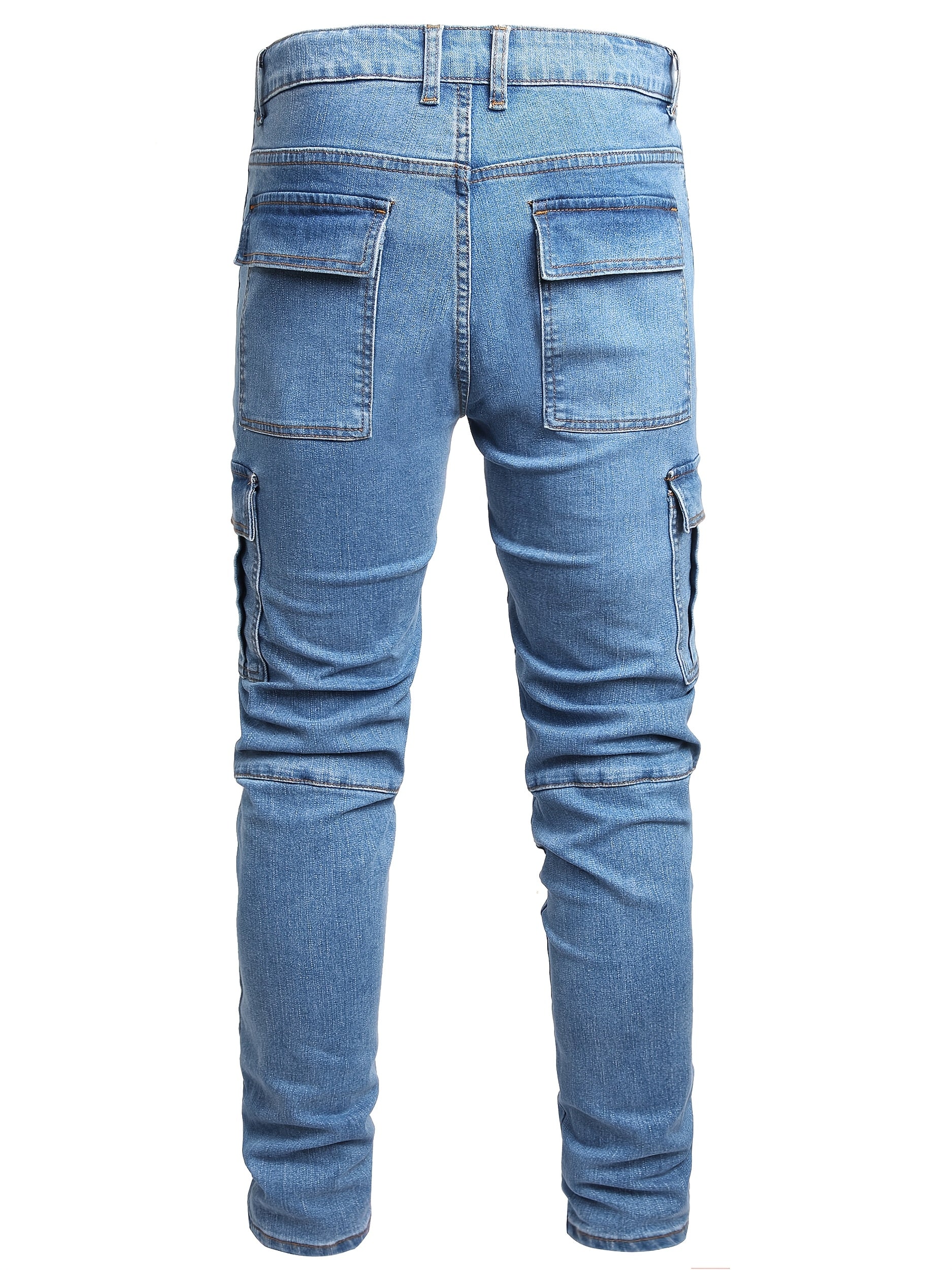Men's Jeans, Ripped, Stretch Slim Fit