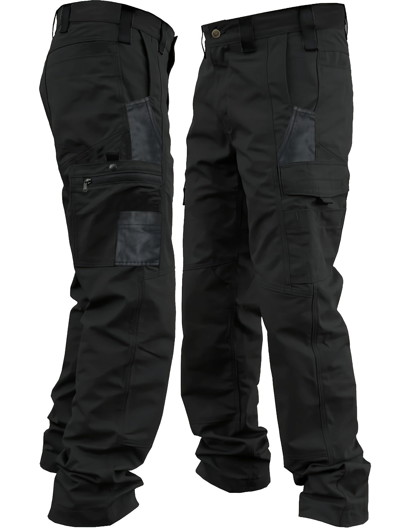 Men's Tactical Cargo Pants, Multi-Pocket Workwear
