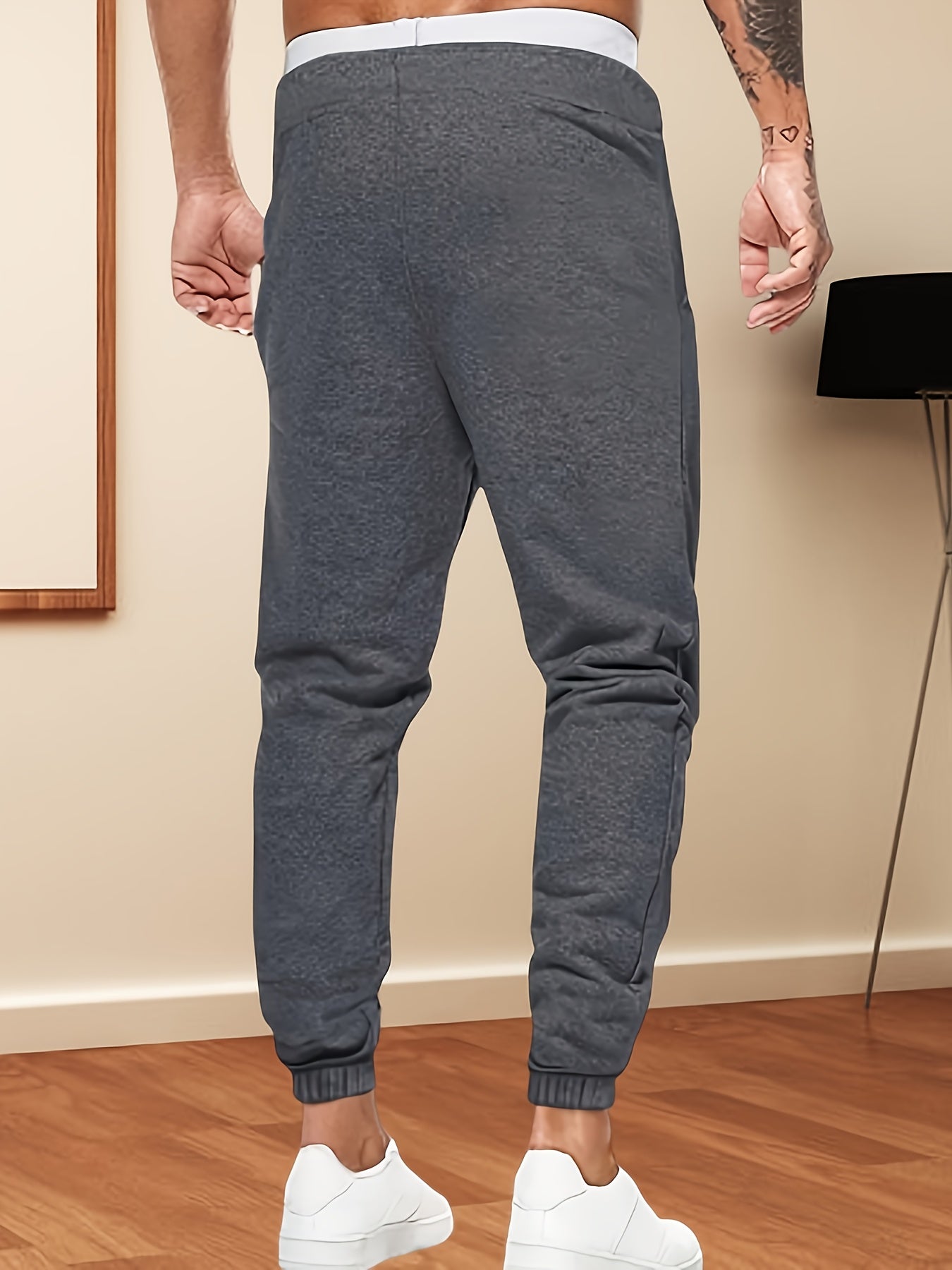 Men's Sports Joggers, Drawstring, 2-Pack
