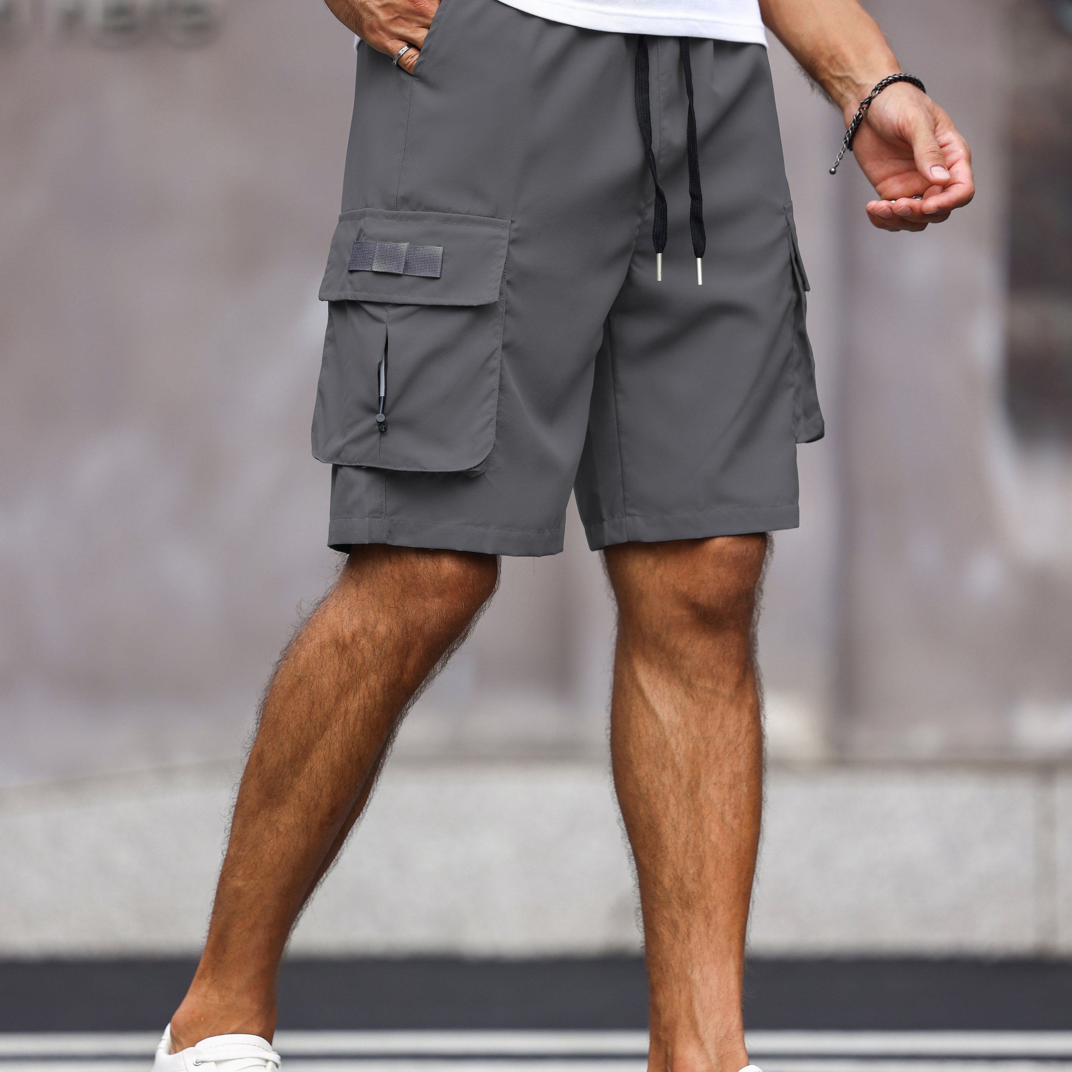 Men's Cargo Shorts, Multi-Pocket, Casual Everyday