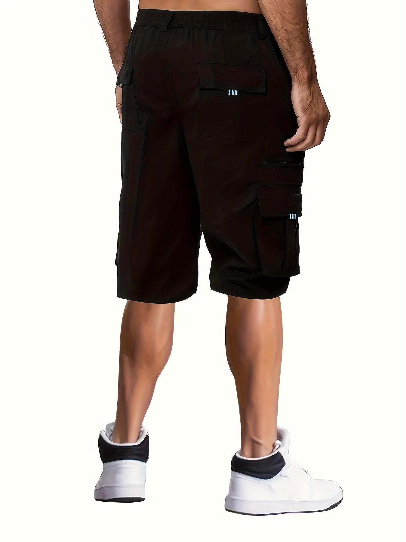Men's Cargo Shorts, Straight-Leg, Outdoor Casual