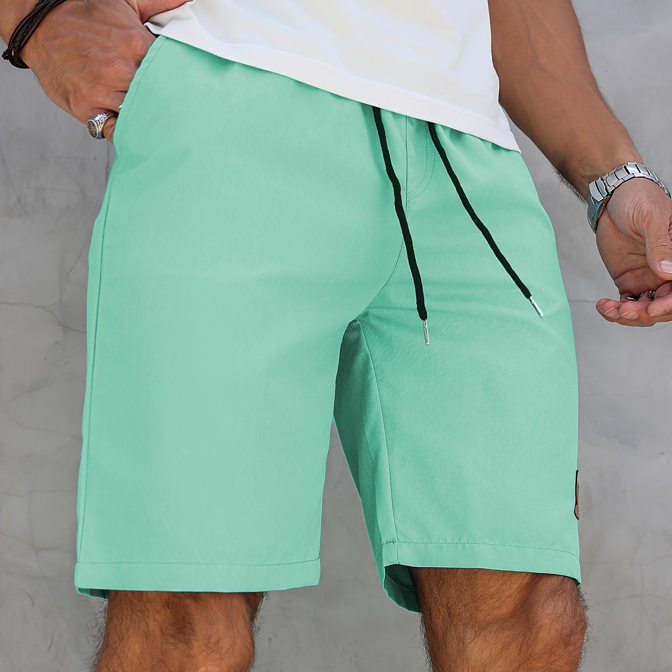 Men's Athletic Shorts, Quick-Dry, Drawstring with Pockets