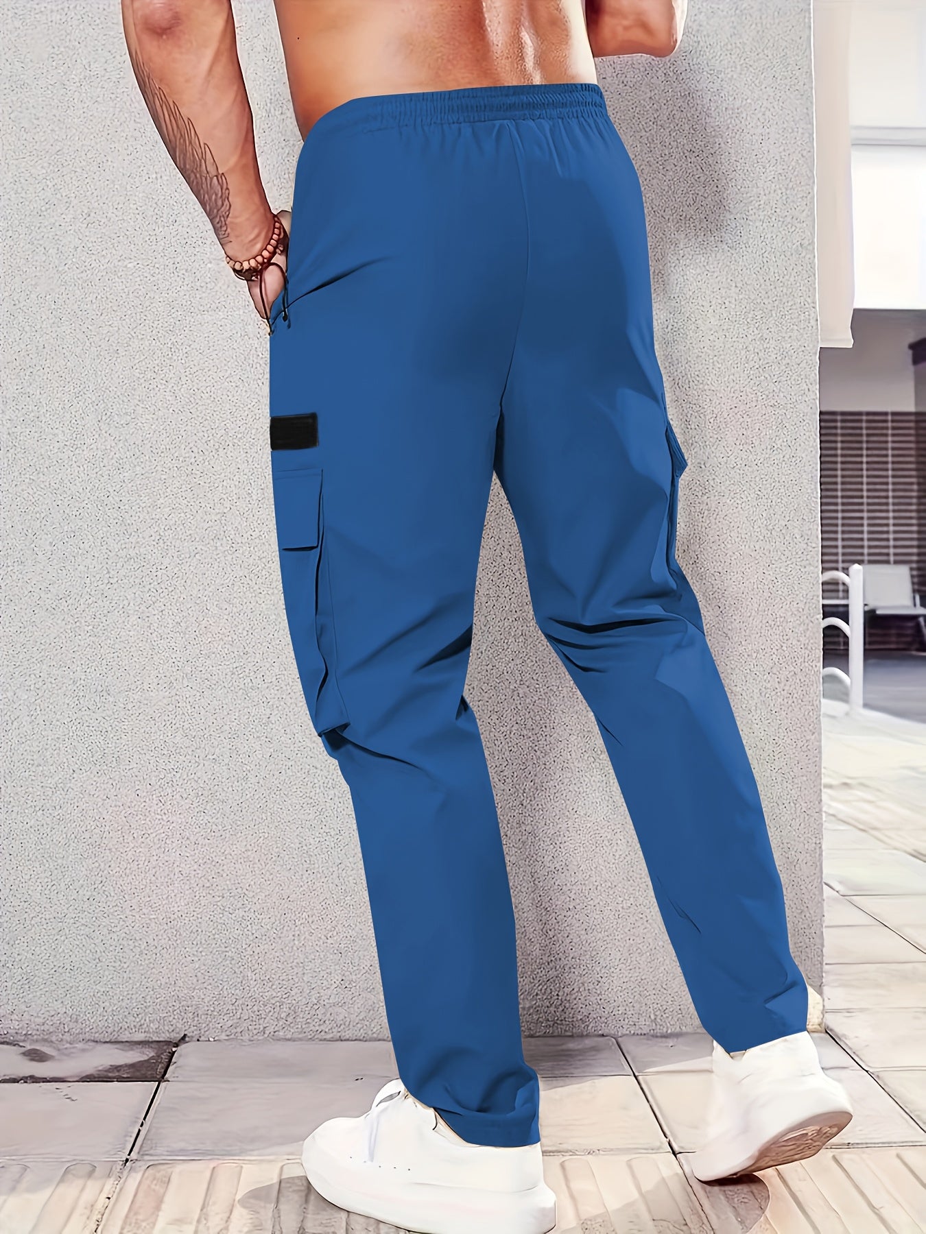 Men's Cargo Pants, Multi-Pocket, Straight-Leg