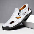 Men's Hand-Stitched Sandals, Non-Slip Outdoor