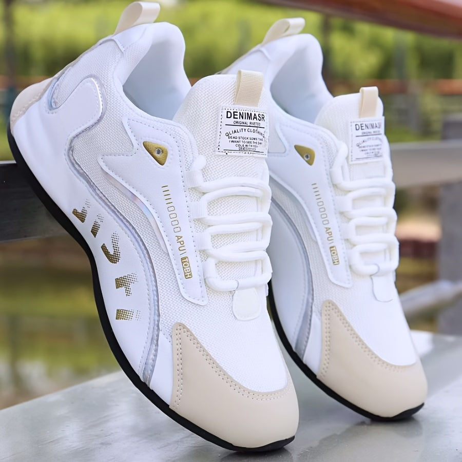 Men's Fashion Sneakers, Lace-Up Low-Top