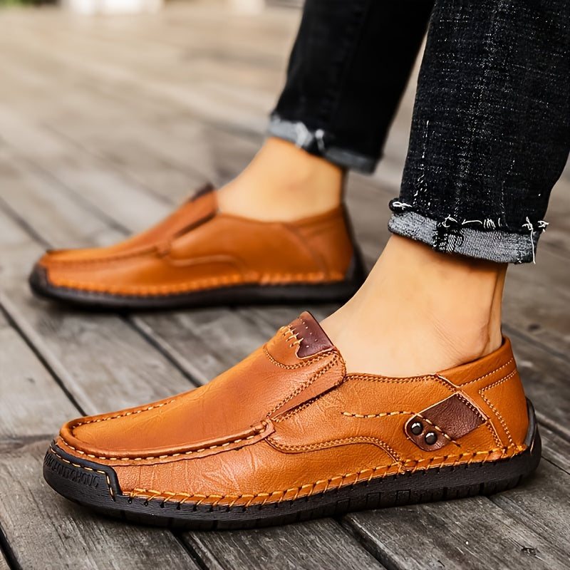 Men's Slip-On Driving Loafers, Lightweight Casual