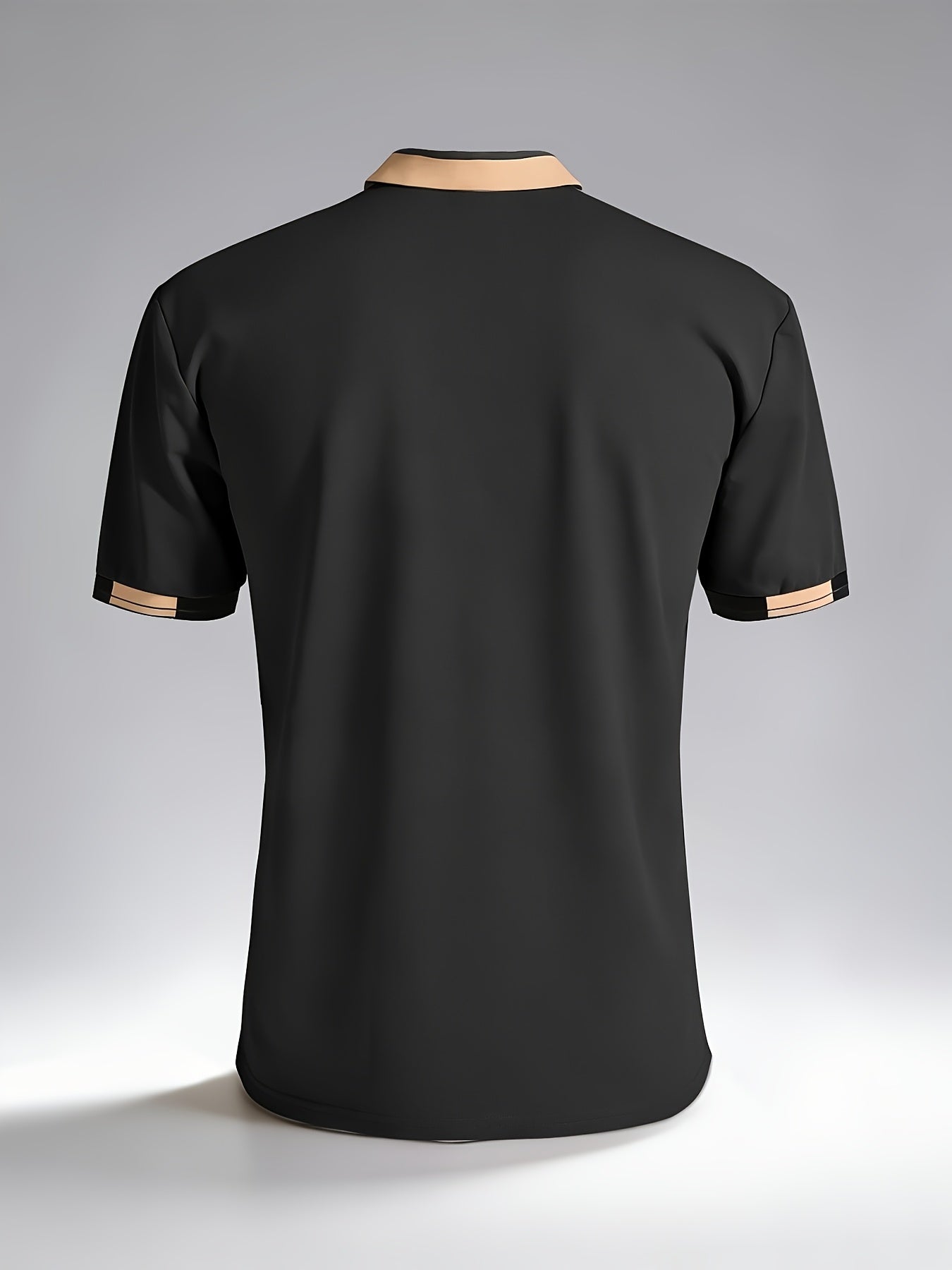 Men's Polo Shirt, Milano Print, Breathable Casual