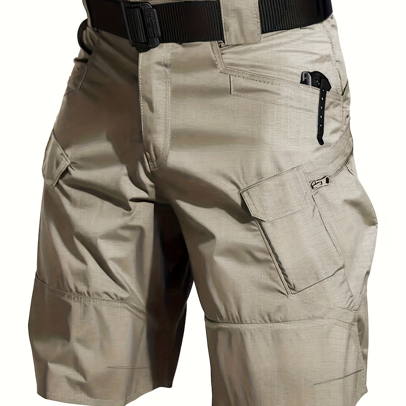 Men's Tactical Cargo Shorts, Multi-Pocket, Durable Outdoor