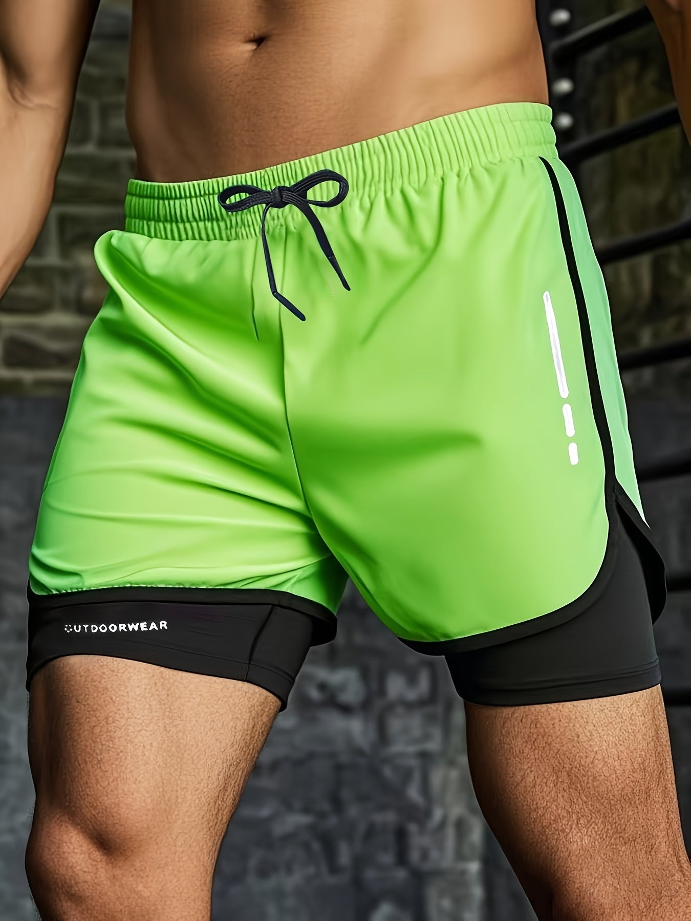 Men's Swim Trunks, Quick-Dry, Flat-Front Lined