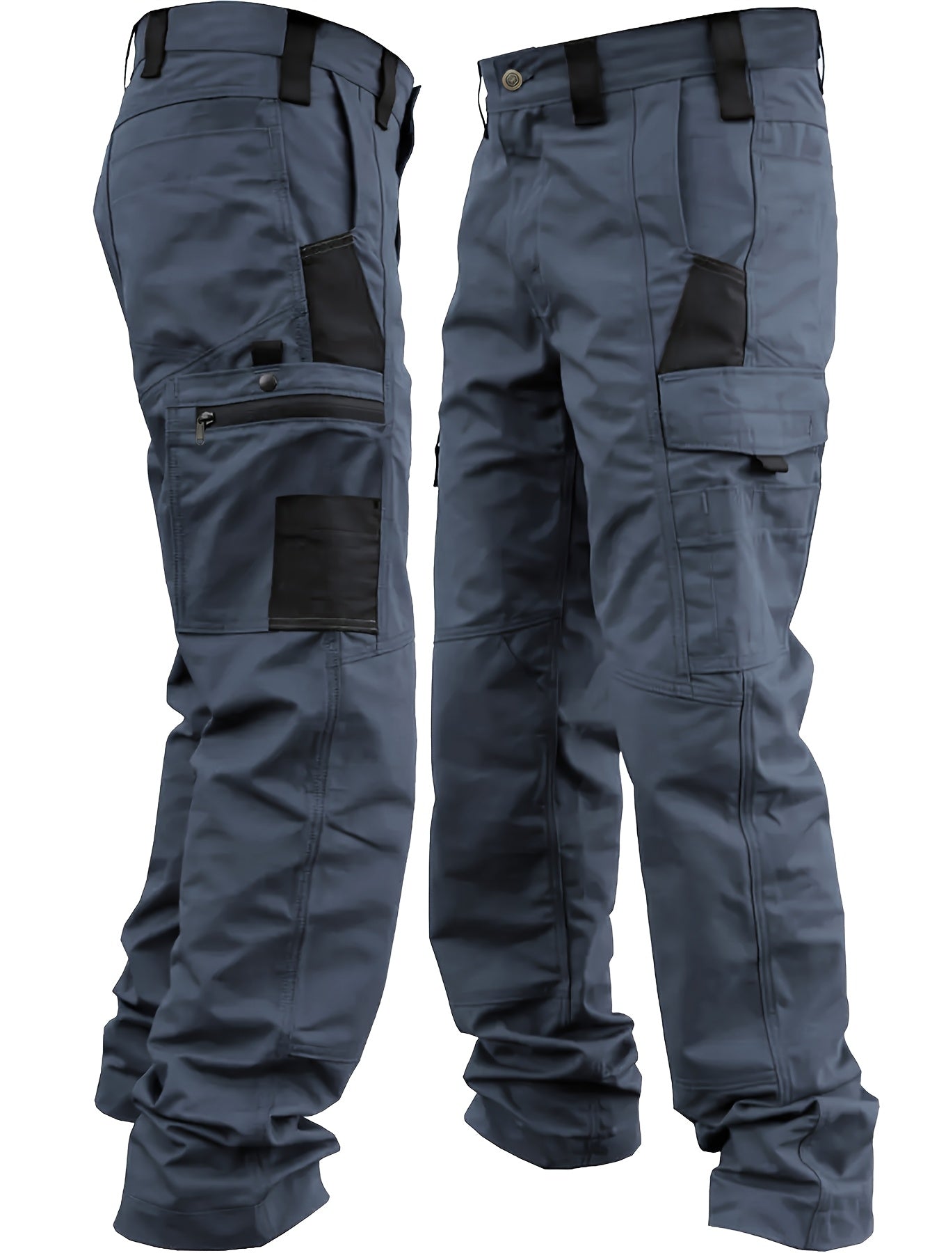 Men's Tactical Cargo Pants, Multi-Pocket Workwear