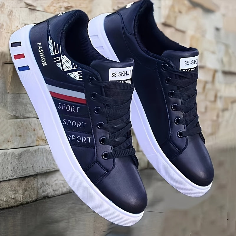 Men's Low-Top Skate Sneakers, Non-Slip