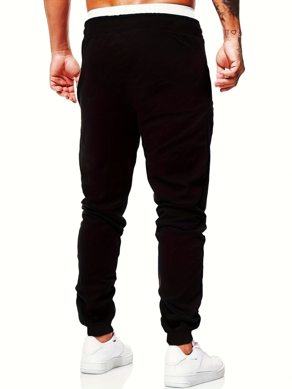 Men's Sports Joggers, Drawstring, 2-Pack