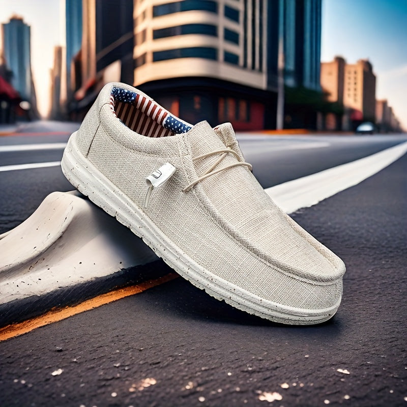 Men's Slip-On Loafer Sneakers, Breathable Lightweight