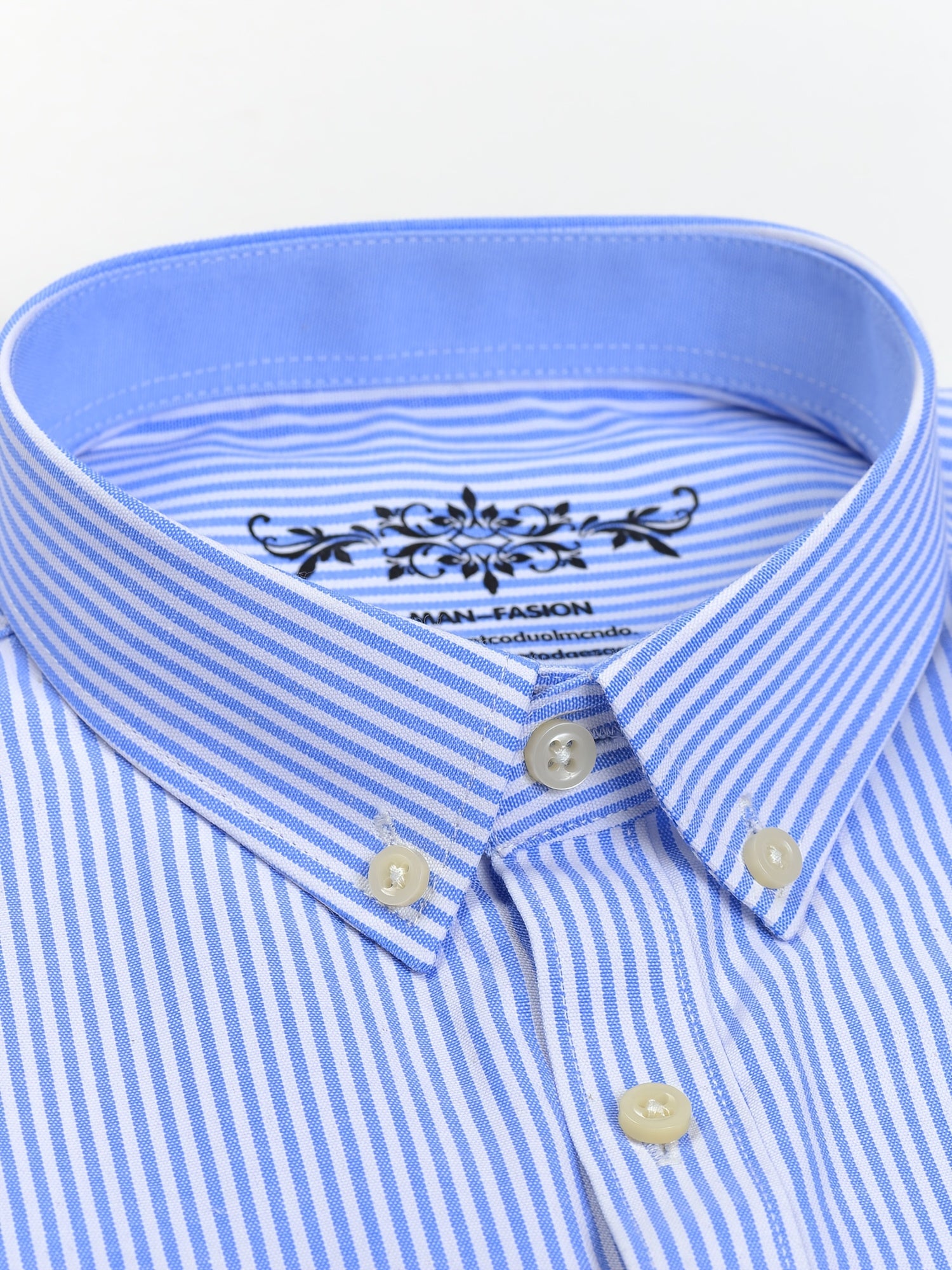 Men's Long-Sleeve Shirt, Classic Stripe, Business