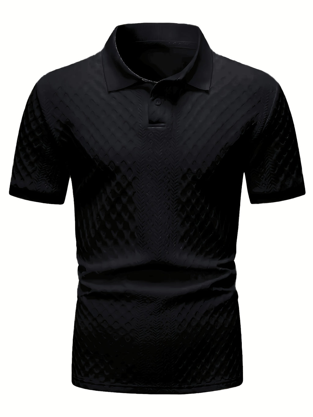 Men's Polo Shirt, Knit Collar, Business Casual