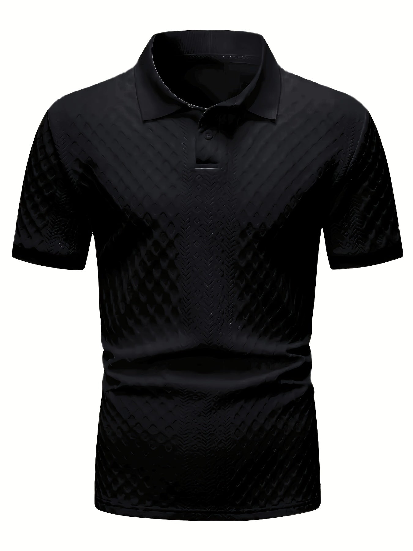 Men's Polo Shirt, Knit Collar, Business Casual