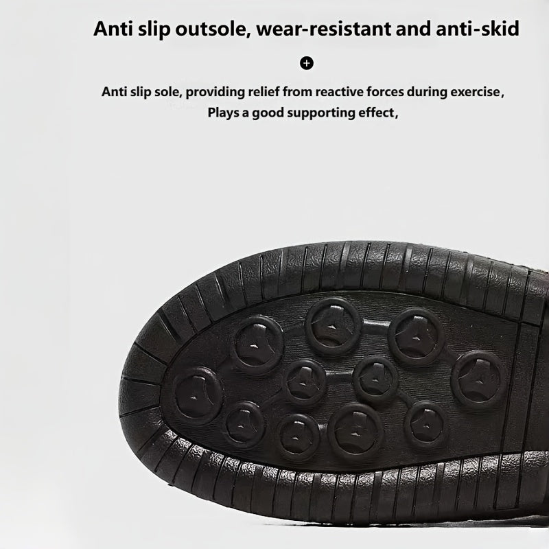Men's Hand-Stitched Sandals, Non-Slip Outdoor