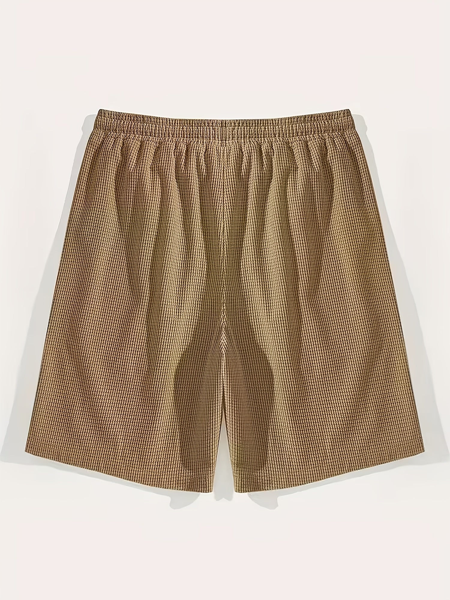 Men's Waffle Athletic Shorts, Lightweight, Multi-Pocket Drawstring