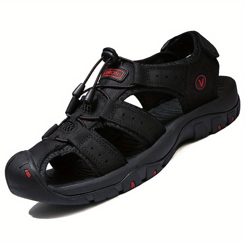 Men's Adjustable-Strap Sandals, Vintage Outdoor