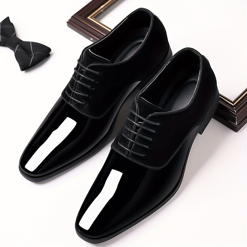 Men's Derby Dress Shoes, Pointed-Toe Business