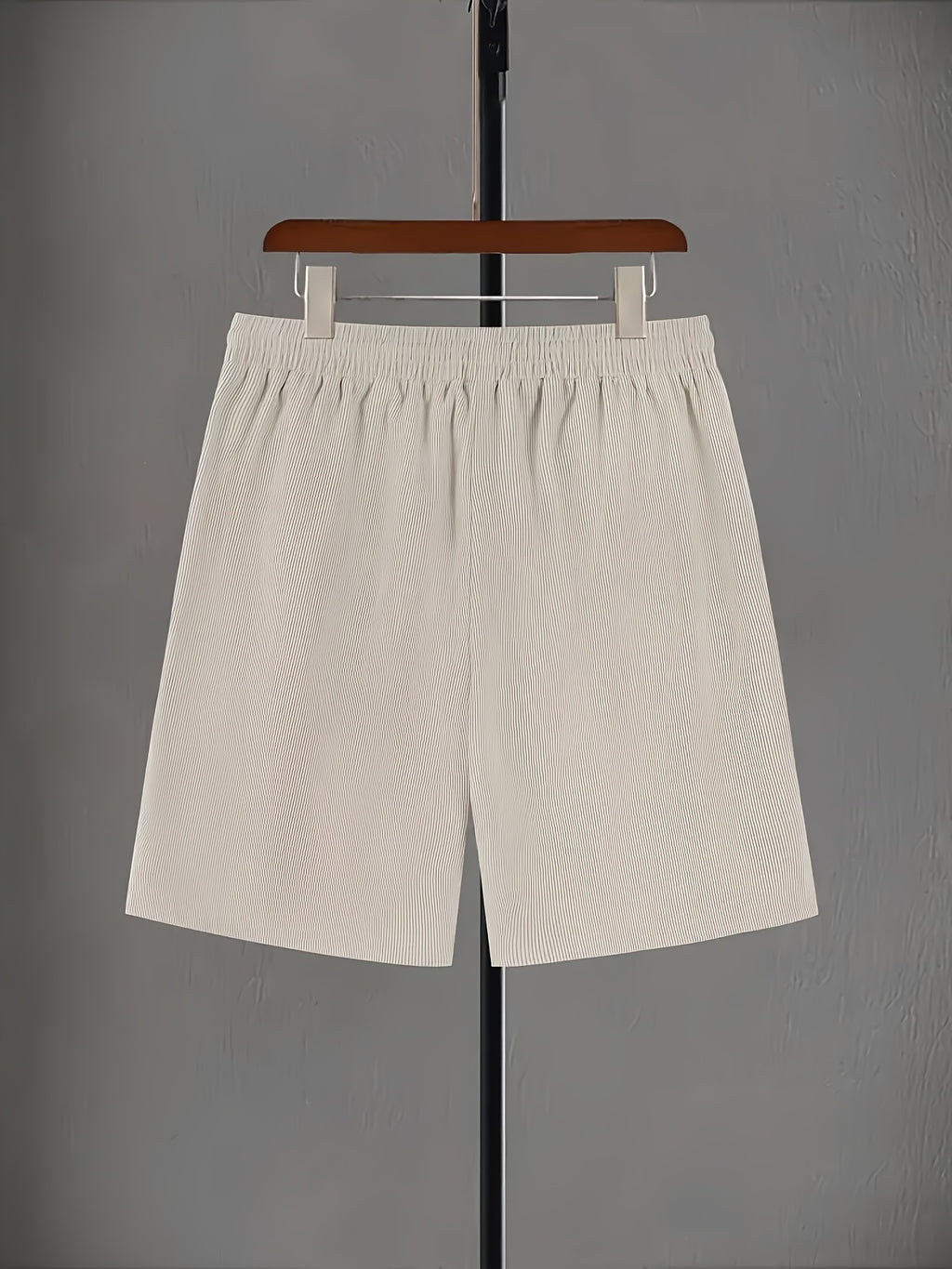Men's Corduroy Shorts, Drawstring Casual