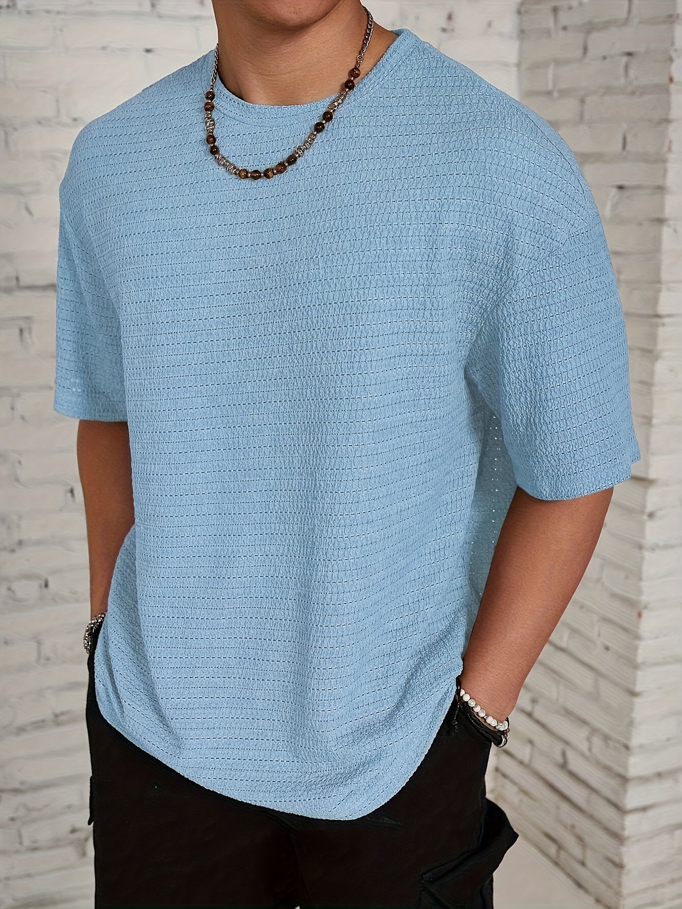 Men's Casual T-Shirt, Short-Sleeve