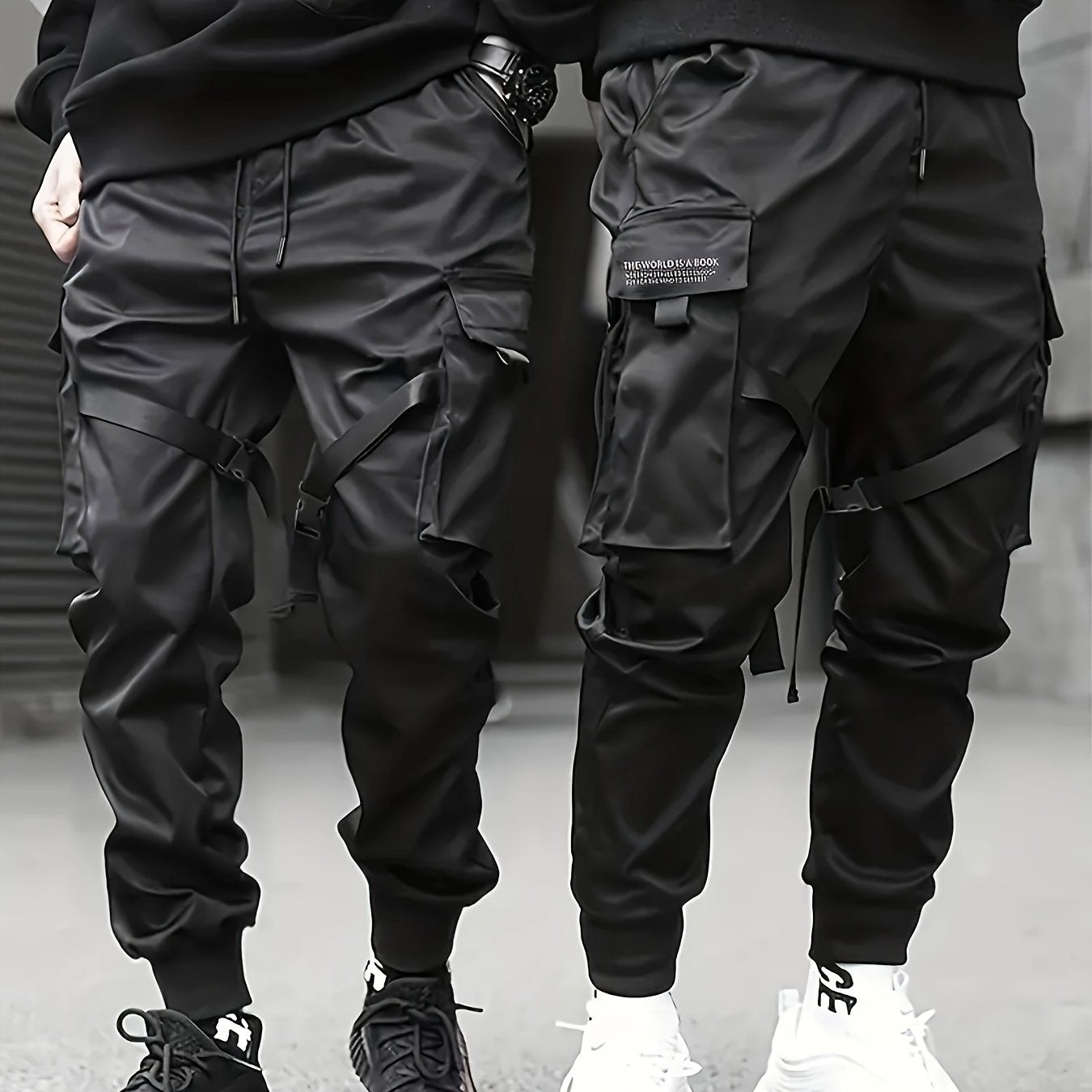 Men's Cargo Pants, Straight-Leg, Slim Multi-Pocket