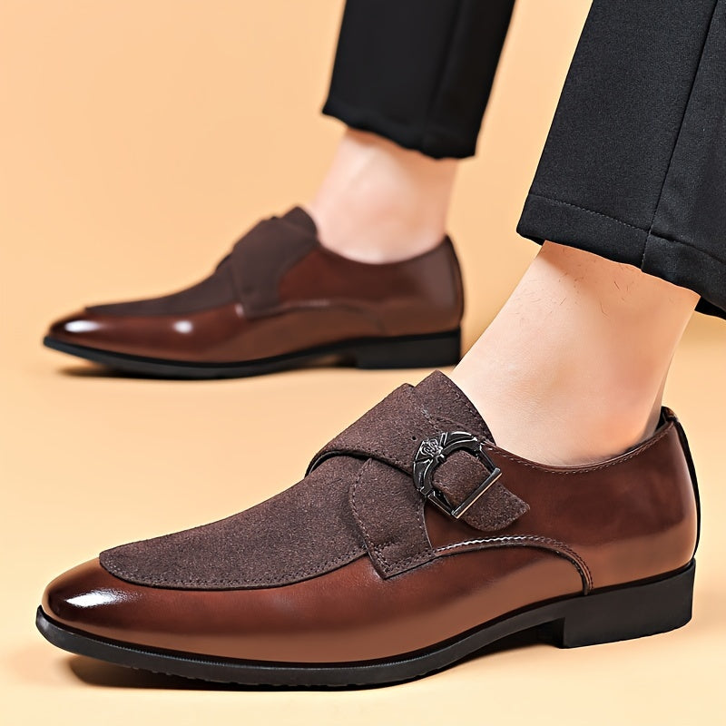 Men's Pointed-Toe Dress Loafers, Oxford Style