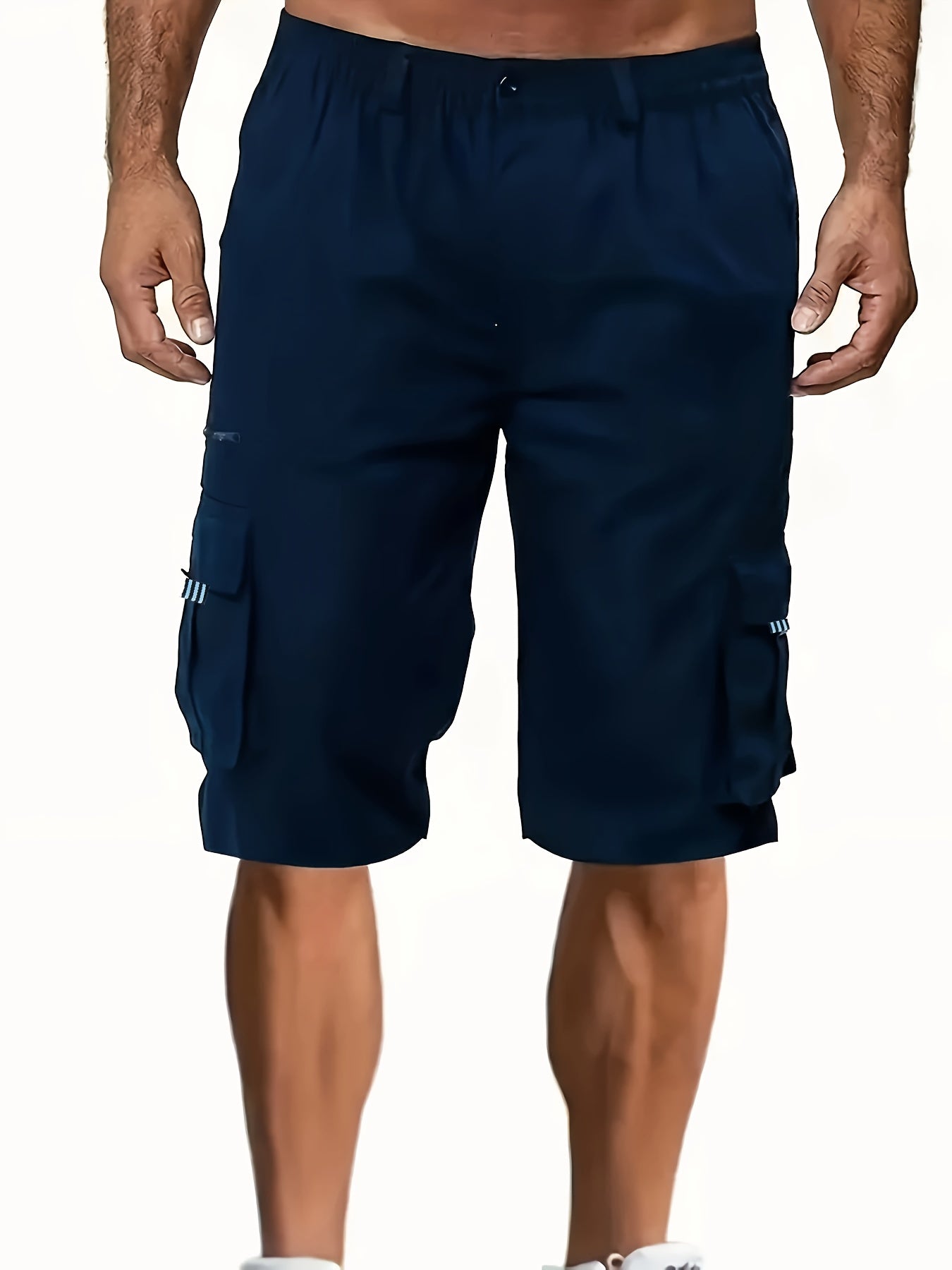 Men's Cargo Shorts, Straight-Leg, Outdoor Casual