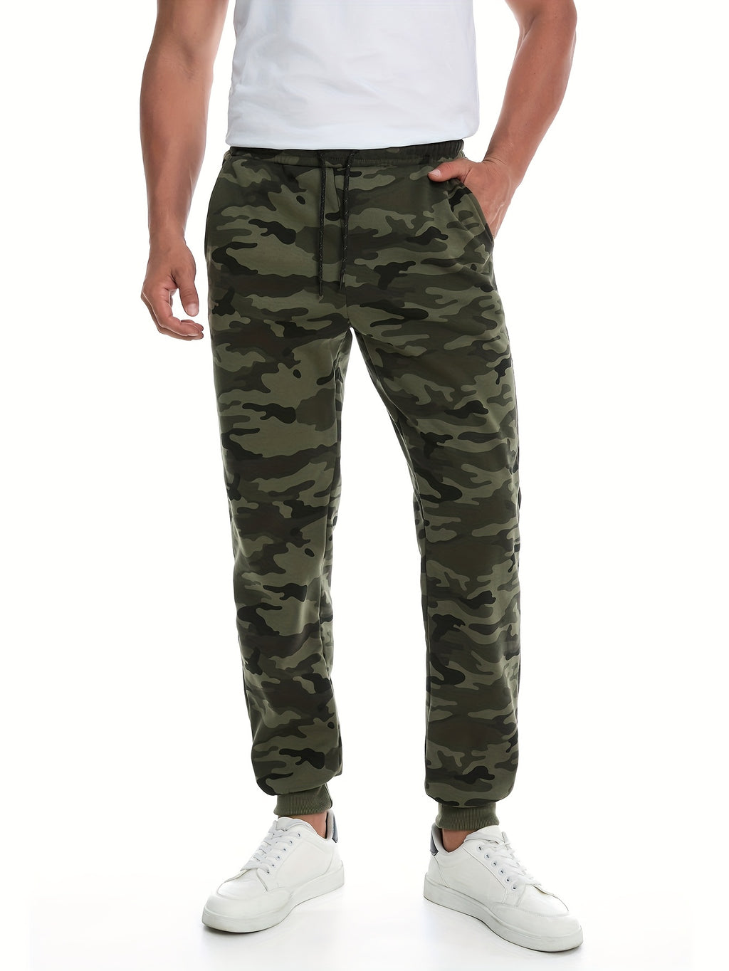 Men's Jogging Sweatpants, Elastic Waist, Relaxed Fit
