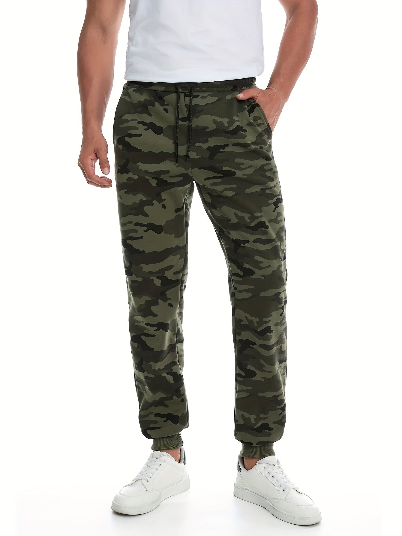 Men's Jogging Sweatpants, Elastic Waist, Relaxed Fit